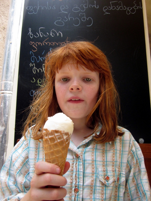 Cielo with ice cream cone