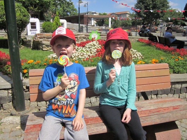 giant lollipops