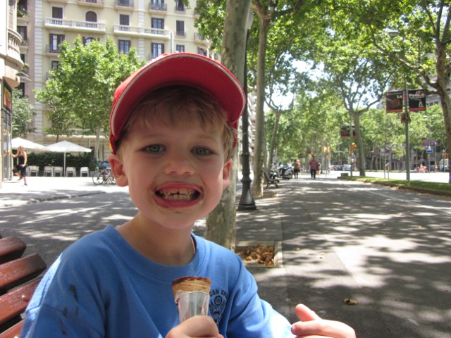 Eero with ice cream