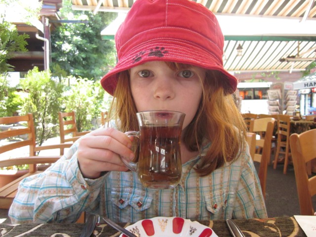 Cielo and apple tea