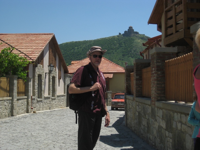 Vernon with Jvari in background