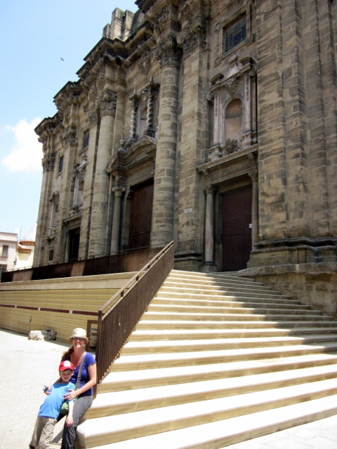 church stairs