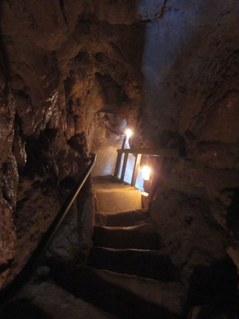 dark stairs